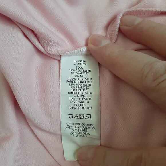 The Children's Place Girl's Size L (10/12) Light Pink A Line Halter Top Dress - Picture 5 of 12